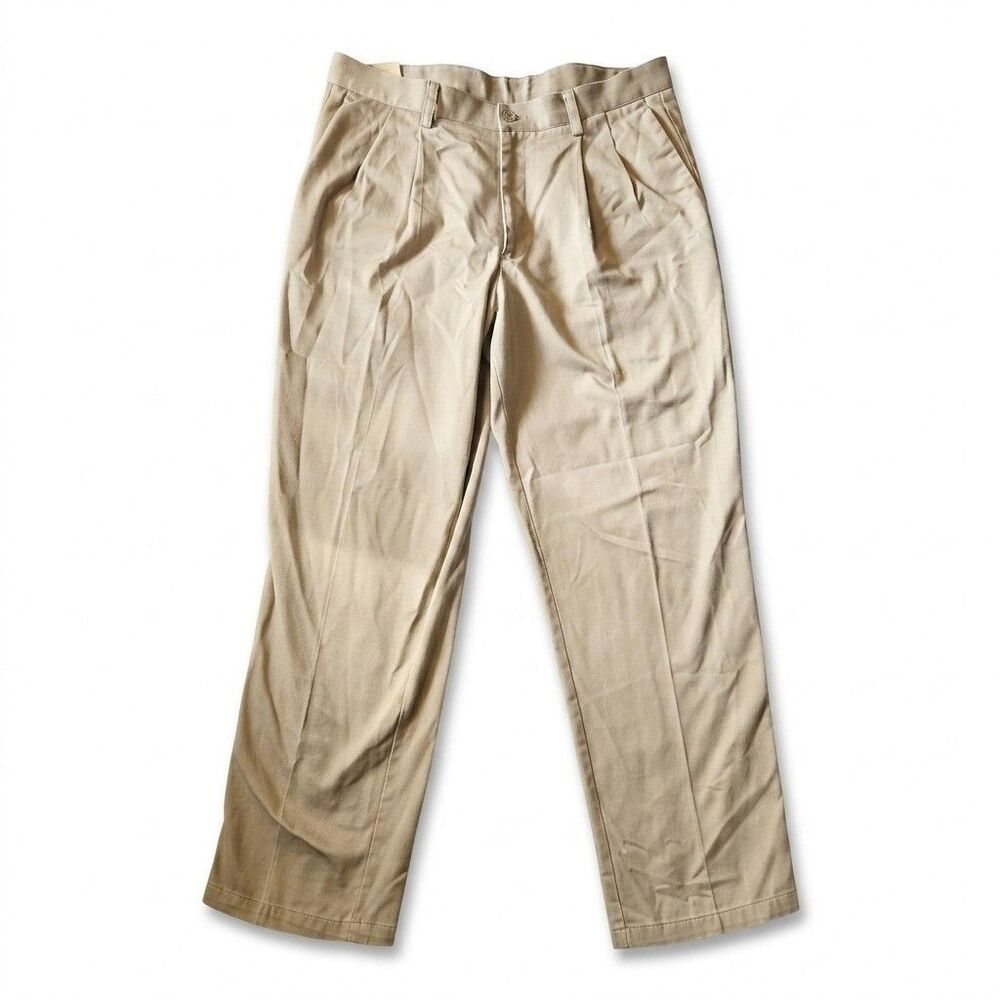 VTG Dockers Individual Fit Original Khaki Pants Mens 36x30 Beige Preppy 2003